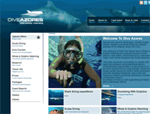 Tablet Screenshot of diveazores.net